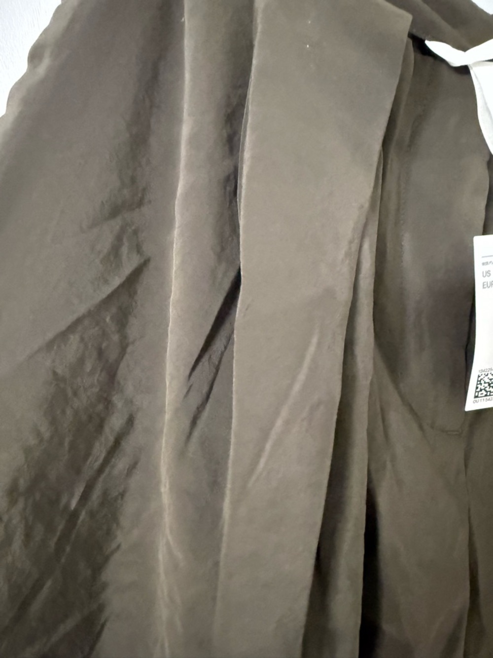 H&M Olive Green Balloon-Leg Modal Pants - Picture 9 of 9
